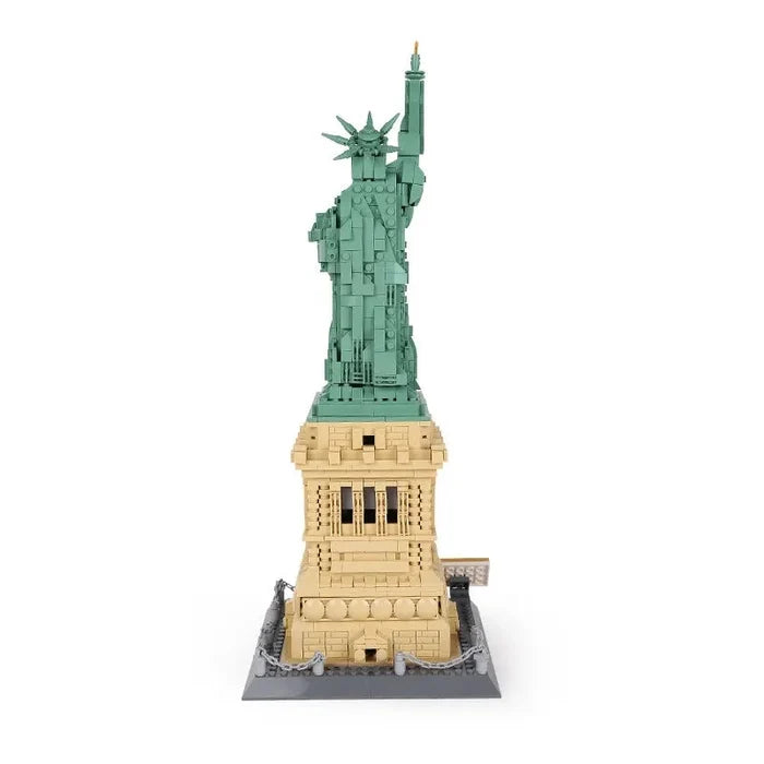 Wange Bricks: The Statue of Liberty Bricks Modular Model Toy Figure