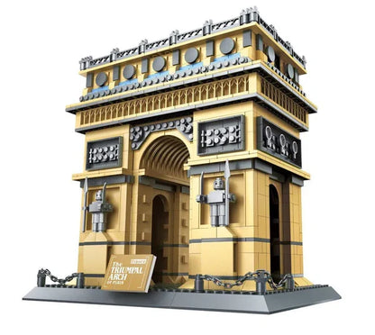 Wange Bricks: Triumphal Arch of Paris Building Brick