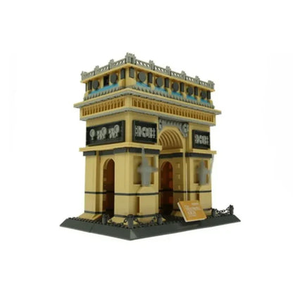 Wange Bricks: Triumphal Arch of Paris Building Brick