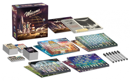 Welcome to the Moon - Das erste Flip 'n' Write Kampagnenspiel