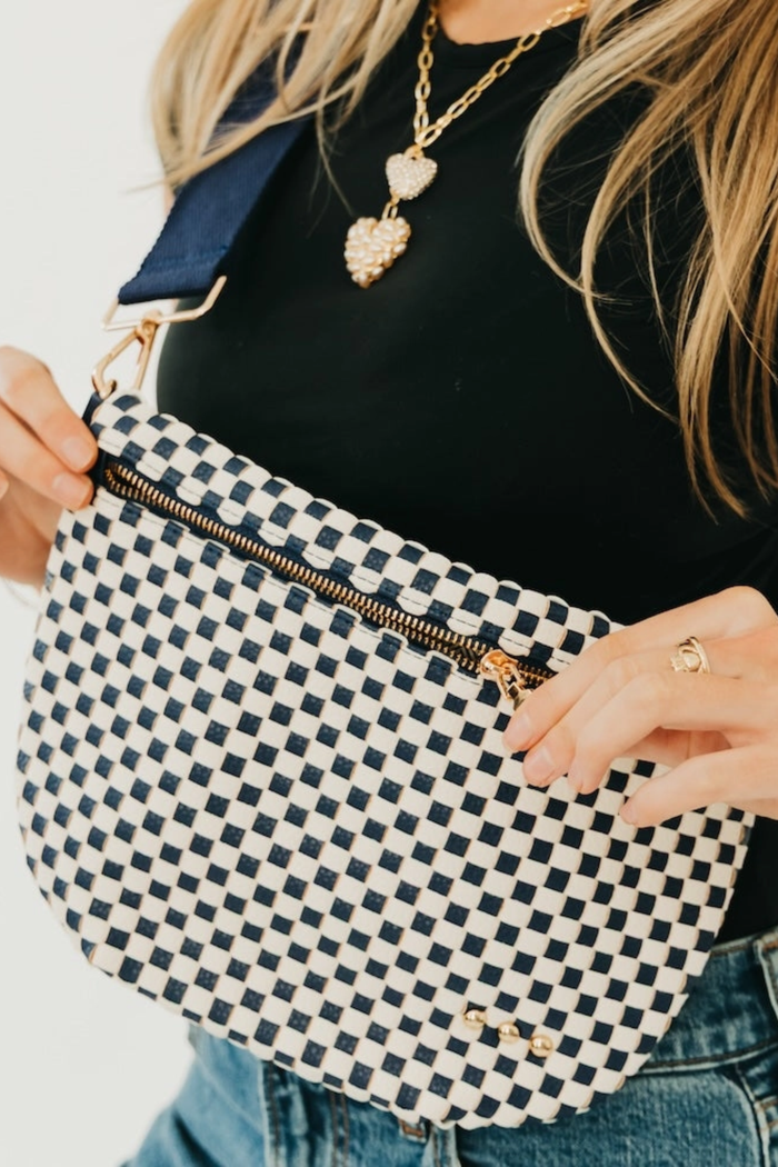 Navy & Cream
