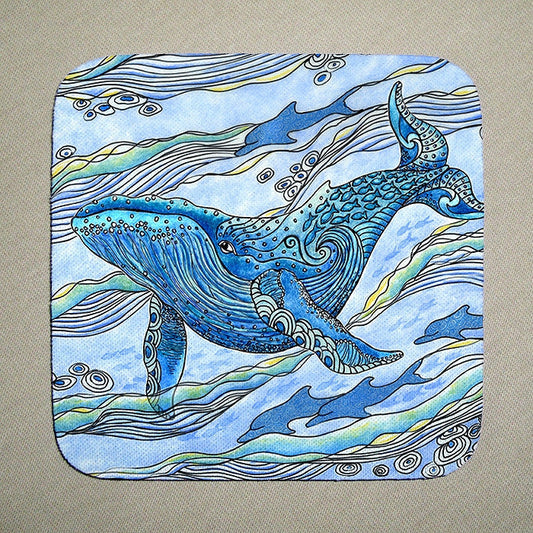 Whale Watch Coaster
