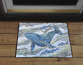 Whale Watch Door Mat
