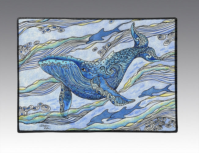 Whale Watch Door Mat