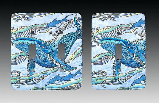Whale Watch Light Switch Cover