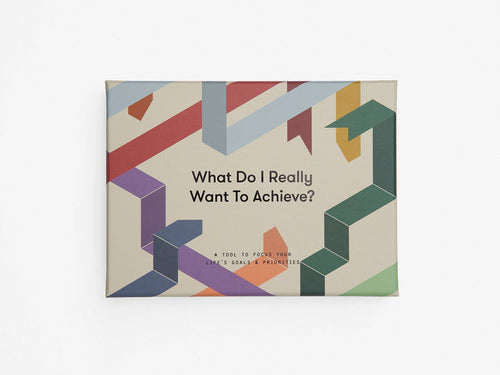 What Do I Really Want To Achieve? Goal Setting Cards