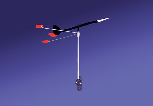 WindTrak 10 wind indicators wind vane against a blue background davis marine services