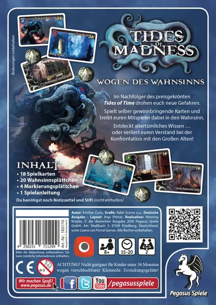 Wogen des Wahnsinns - Taktisches Karten-Drafting für 2 Spieler