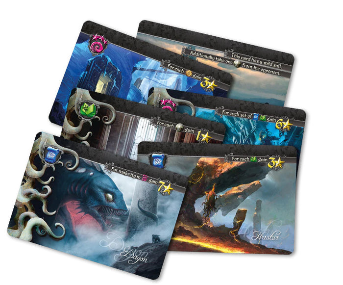 Wogen des Wahnsinns - Taktisches Karten-Drafting für 2 Spieler