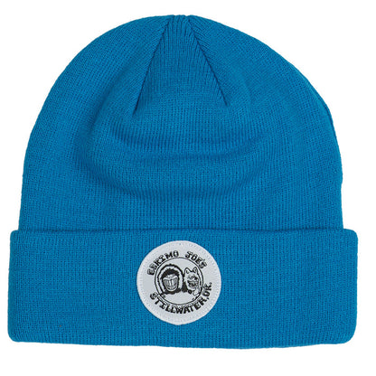 WOVEN LABEL PATCH KNIT HAT - WLKH