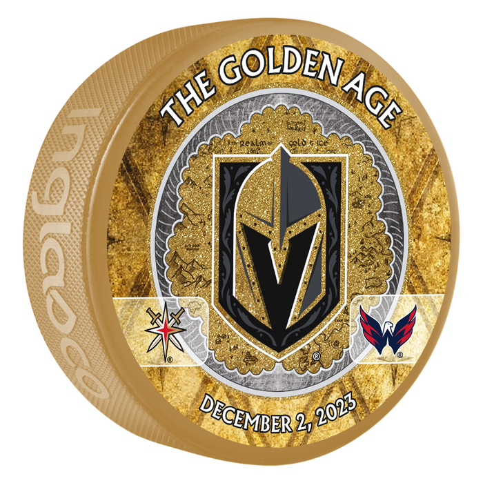 WSH vs. VGK Match-Up Puck - 12/2/2023 - Puck