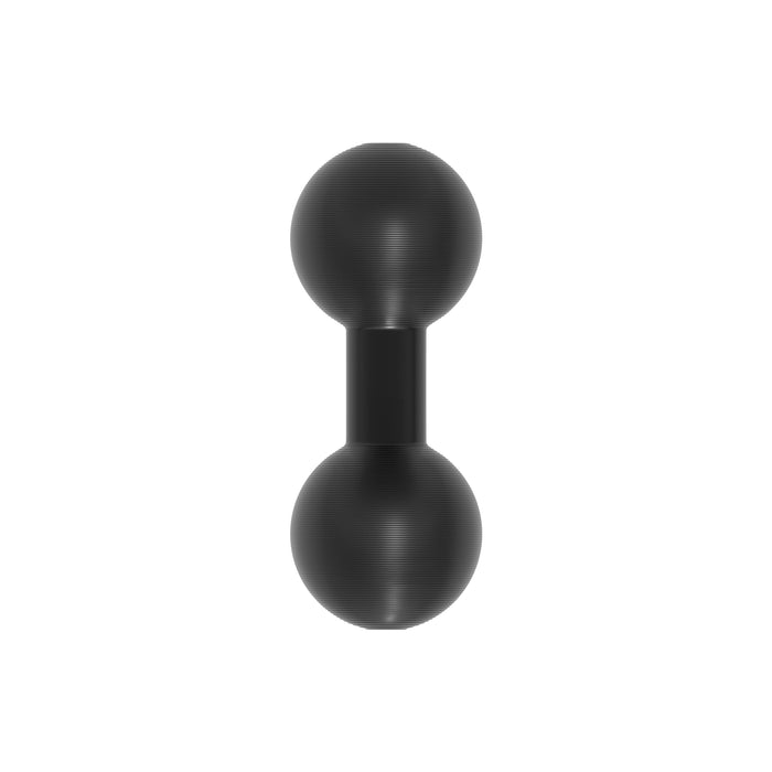 XMS Series - 1" / 25mm to 1" / 25mm Aluminum Ball Adapter