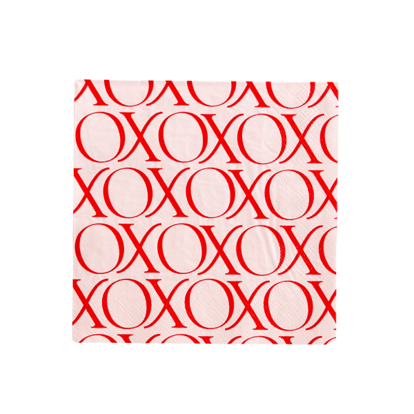 Bonjour Fête XO LARGE NAPKINS