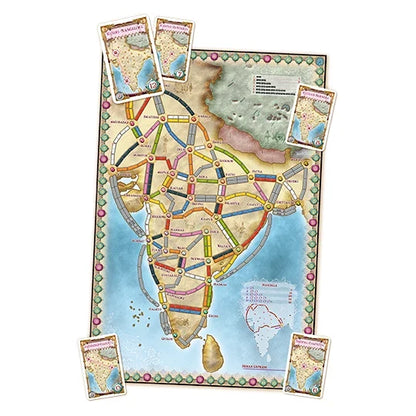 Zug um Zug - Indien und Schweiz  Map-Collection #2