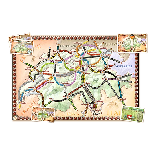 Zug um Zug - Indien und Schweiz  Map-Collection #2