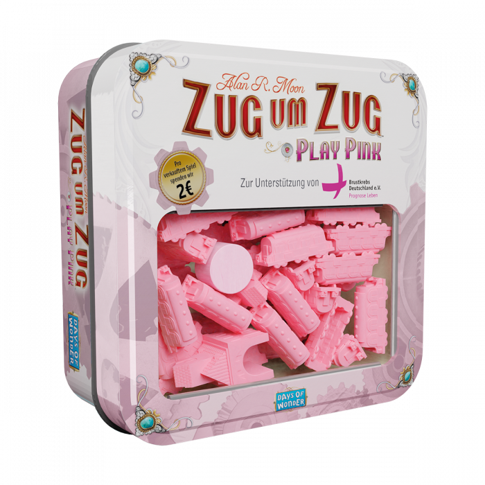 Zug um Zug Play Pink - Sonderzüge für Zug um Zug Fans